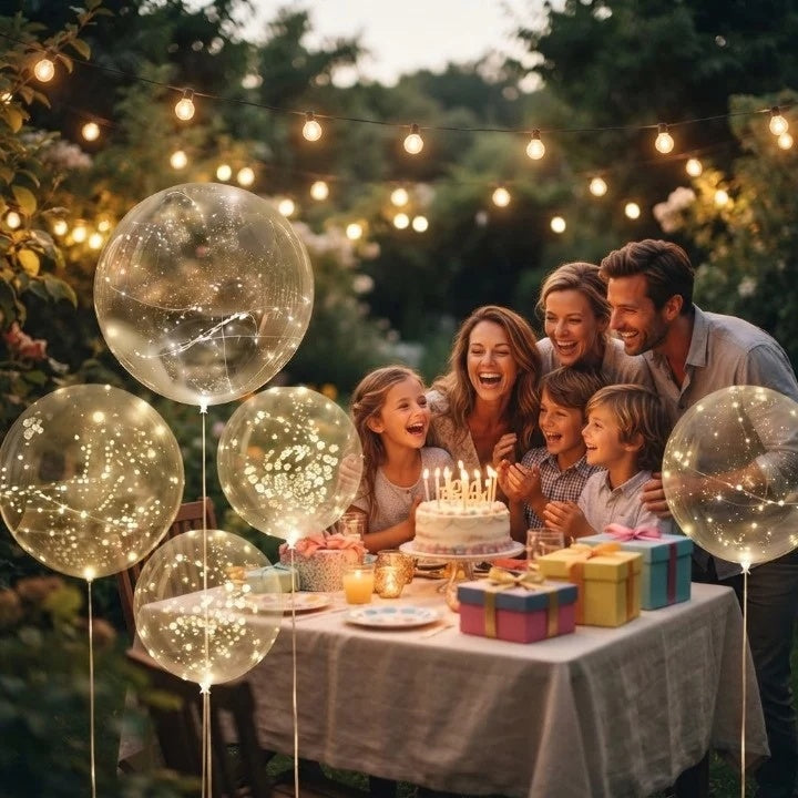 Light-Up Balloons – Warm Glow Party Decor | Set of 10 4