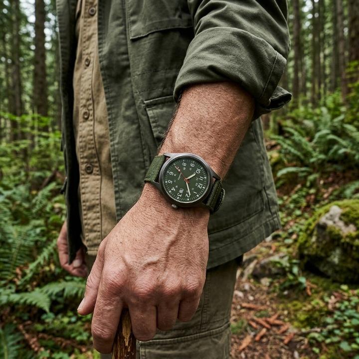 Military Watch with Nylon Strap – Water-Resistant, Shockproof, Glow Hands 3