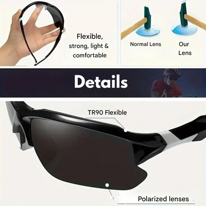 Polarised Sports Sunglasses - AdventureVision