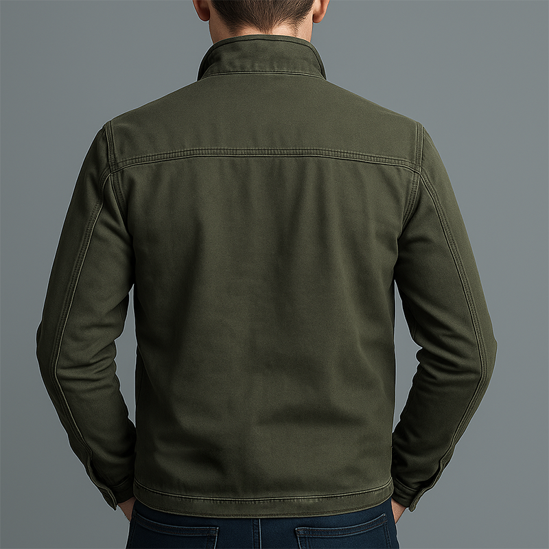 Men's Jacket | Vintage Zip-Up Design 3