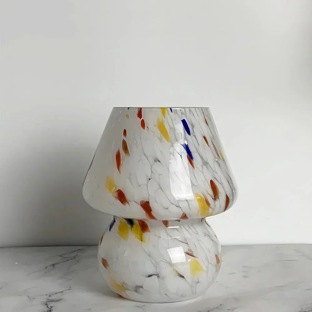 Glas Pilz Tischlampe - AuraShroom