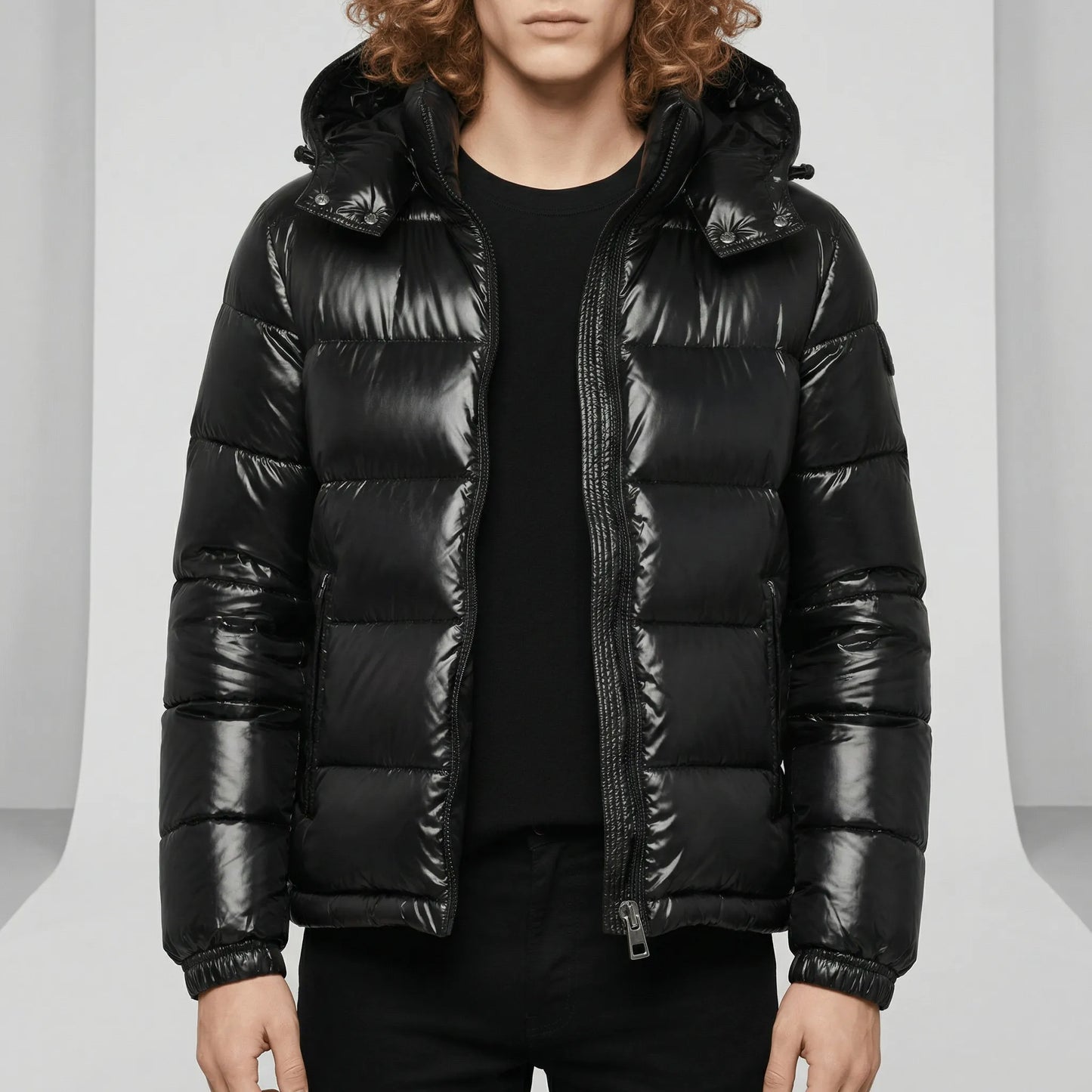 Gloss-Finish Puffer Jacket - Mick