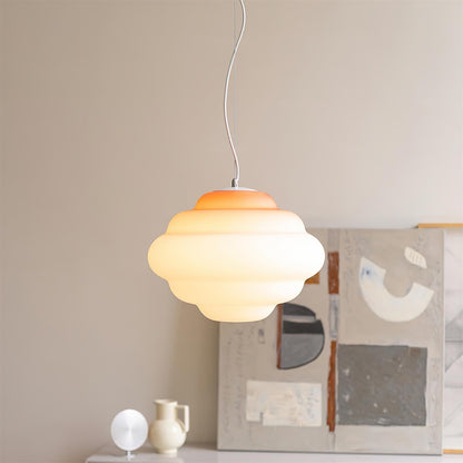 Pendant lamp with gradient and soft light diffusion - Aérola