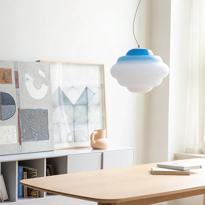 Pendant lamp with gradient and soft light diffusion - Aérola
