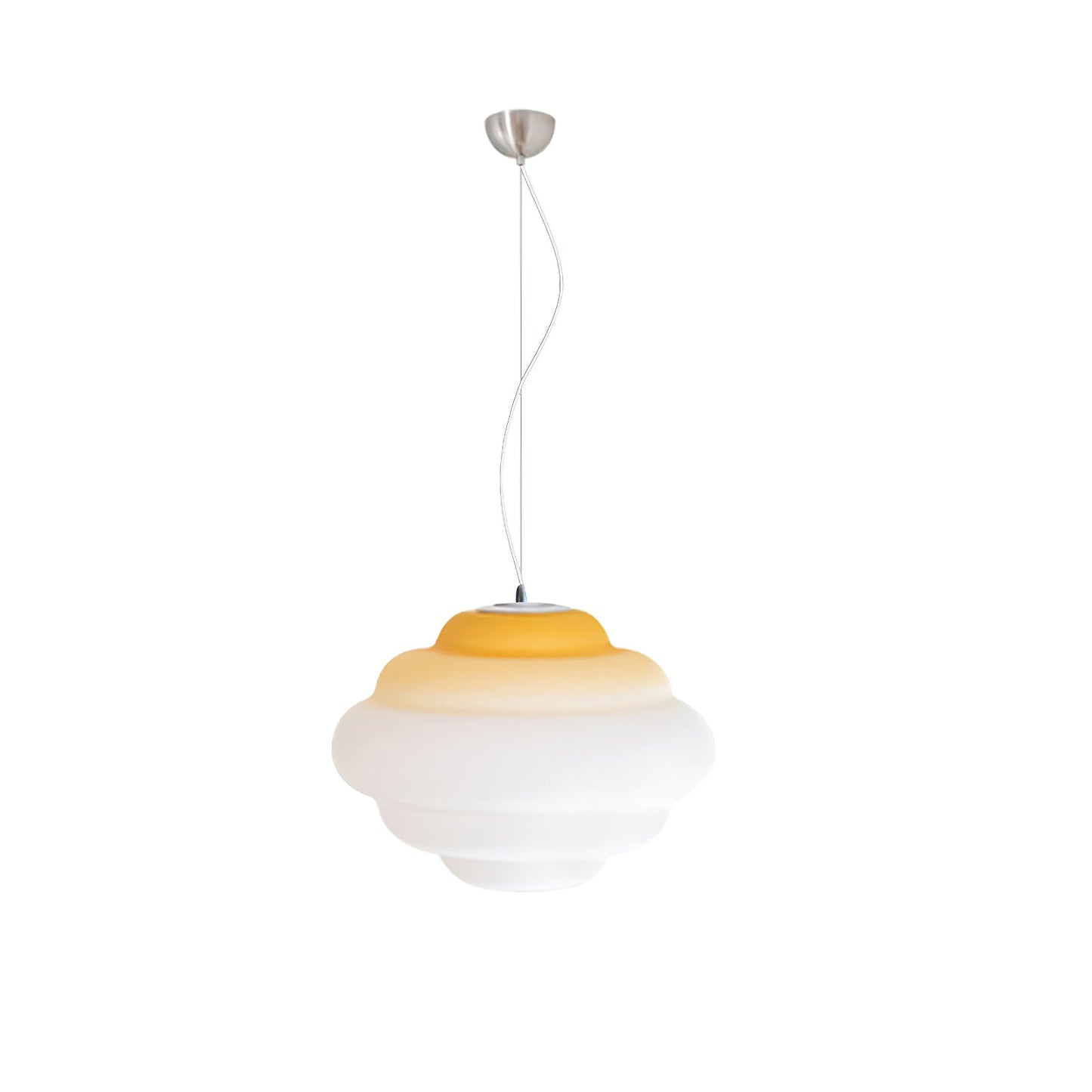 Pendant lamp with gradient and soft light diffusion - Aérola