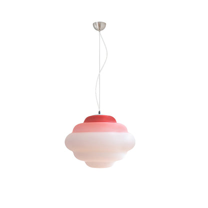 Pendant lamp with gradient and soft light diffusion - Aérola