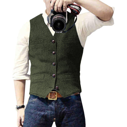 Stylish Denim Gilet for Men - Mason
