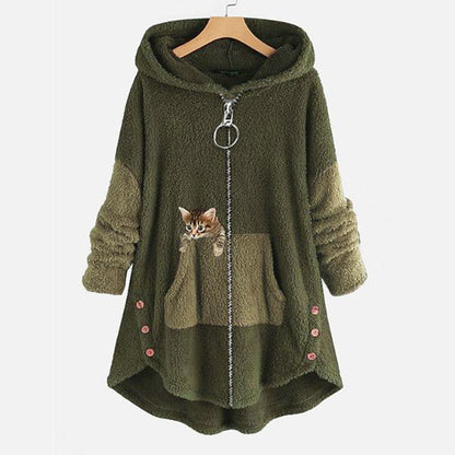 Autumnal teddy coat – Maja
