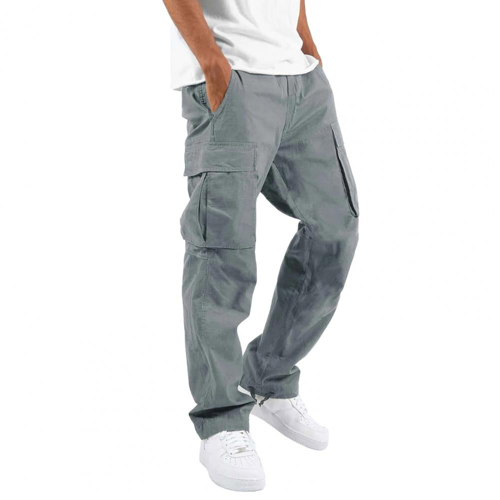 Flexible Cargo Trousers | Stretch Regular-Fit Men