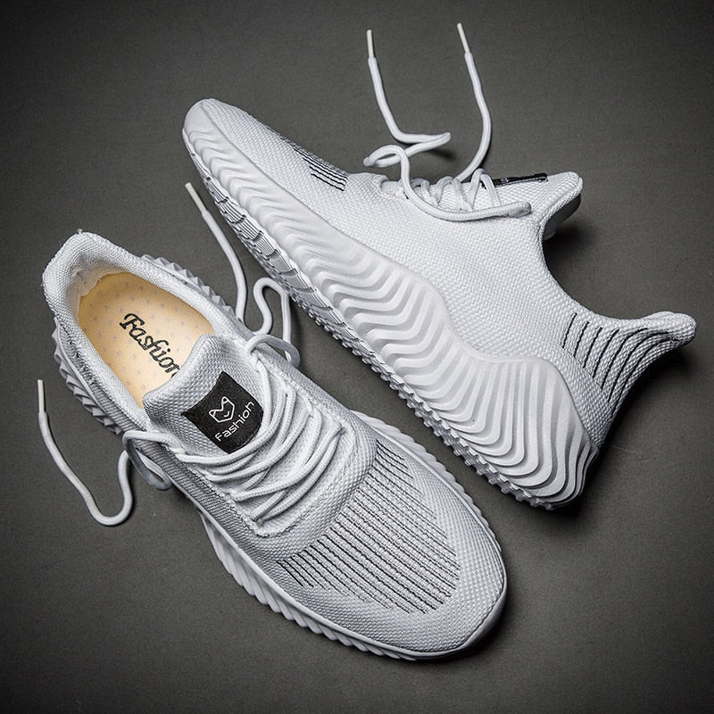 Breathable men's running sneakers with mesh upper – Niko