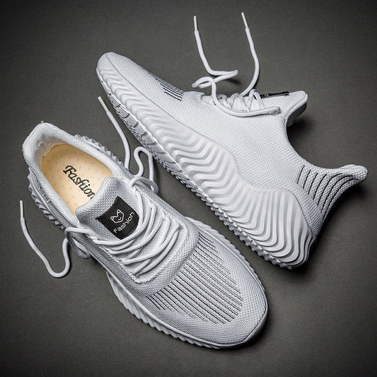 Breathable men's running sneakers with mesh upper – Niko
