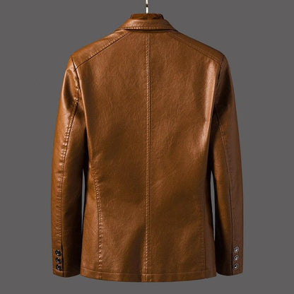 Men's Leather Blazer – Leonardo