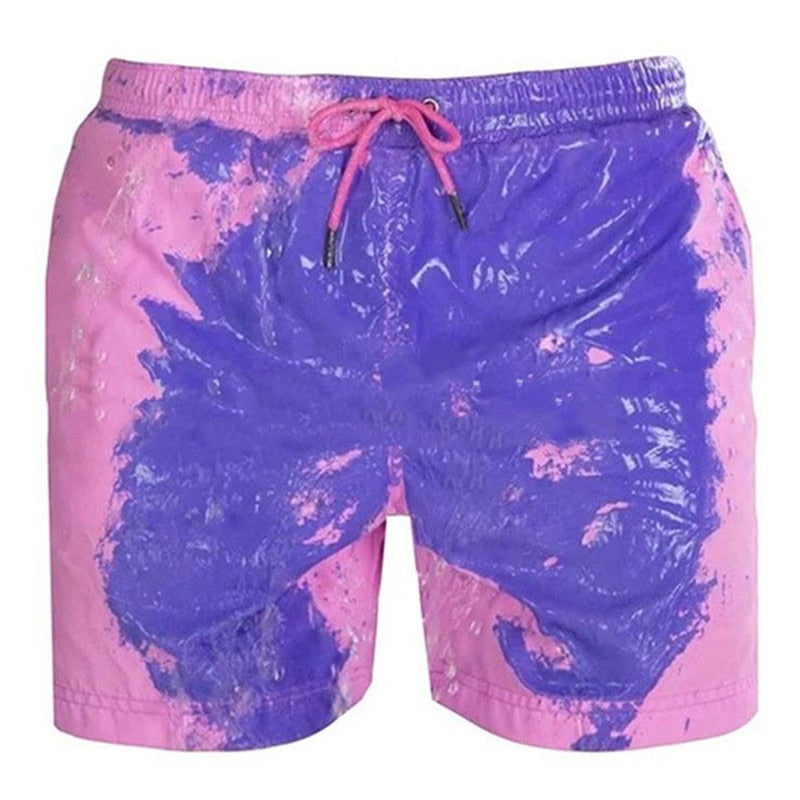 Colour-changing men's swimming shorts with thermal effect – Summer highlight 2026