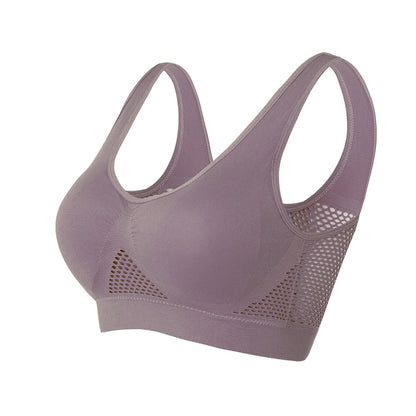 Breathable Mesh Sports Bra – Sofia