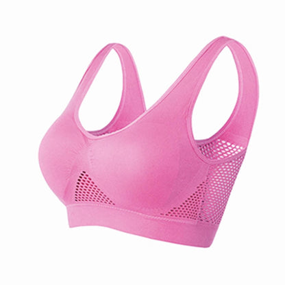 Breathable Mesh Sports Bra – Sofia