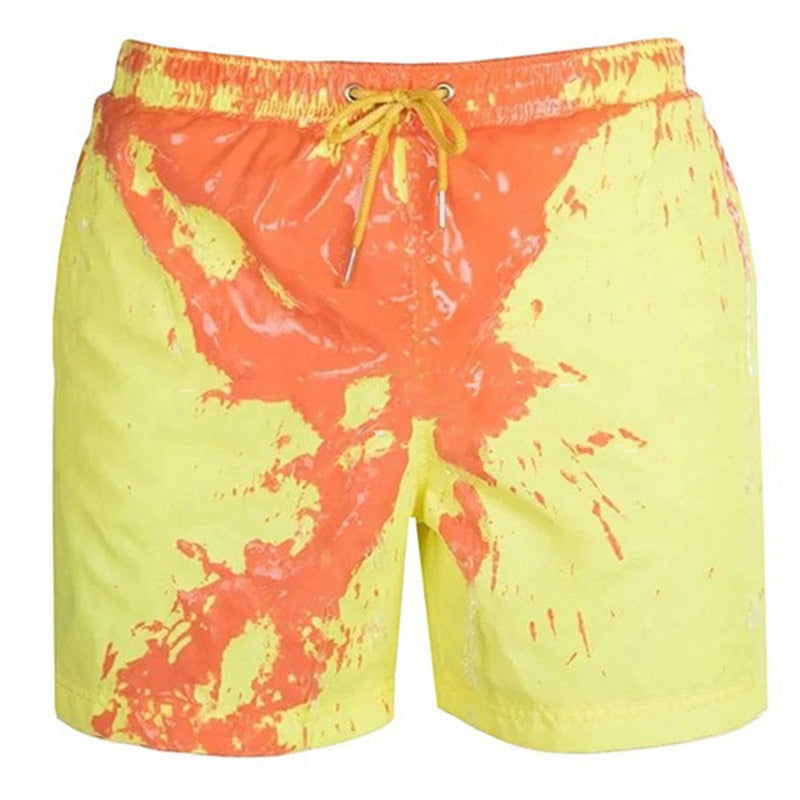 Colour-changing men's swimming shorts with thermal effect – Summer highlight 2026