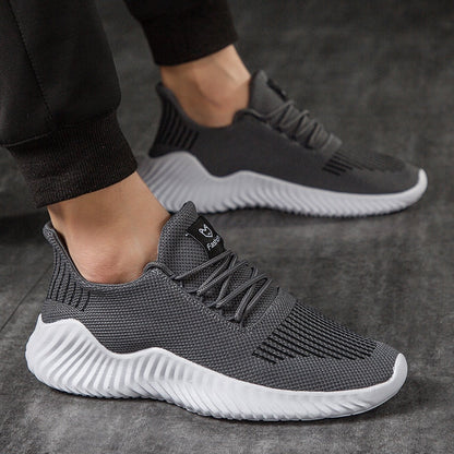 Breathable men's running sneakers with mesh upper – Niko