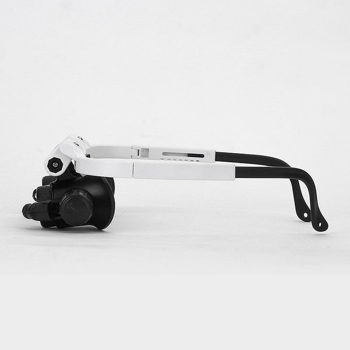 HD Magnifying Glass with LED Lighting and Interchangeable Lenses - Optiview