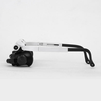 HD Magnifying Glass with LED Lighting and Interchangeable Lenses - Optiview