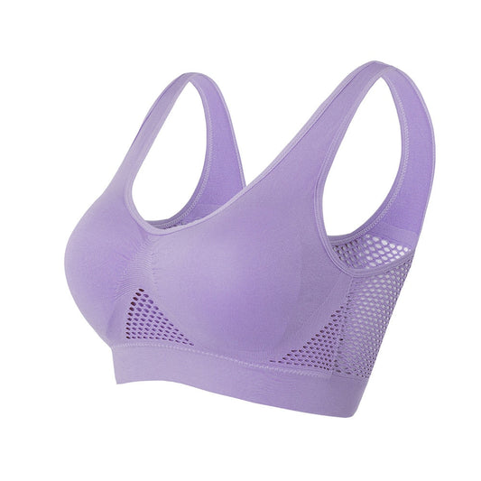 Breathable Mesh Sports Bra – Sofia