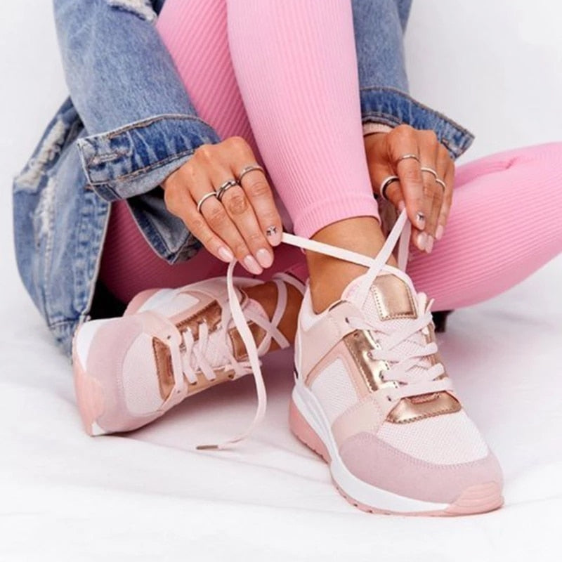 Orthopaedic women's sneakers with cushioning & arch support – Valora