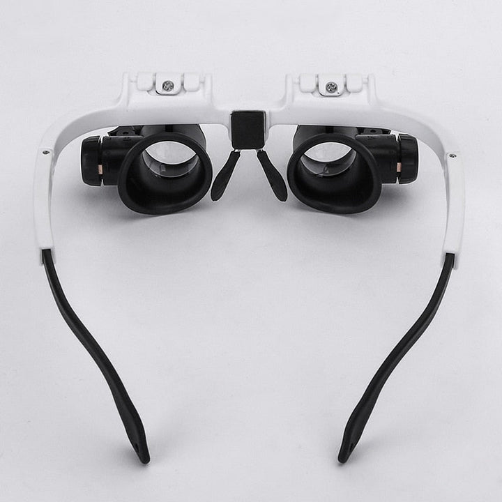 HD Magnifying Glass with LED Lighting and Interchangeable Lenses - Optiview