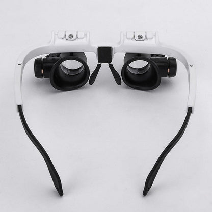 HD Magnifying Glass with LED Lighting and Interchangeable Lenses - Optiview