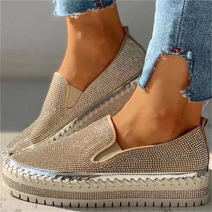 Sparkling ladies' loafers with comfort sole – Teyla