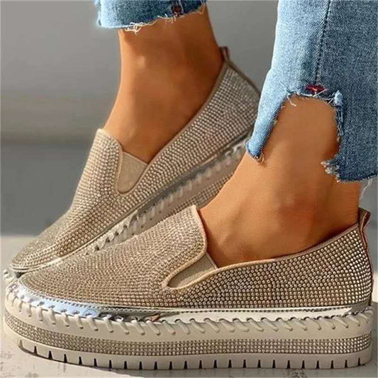 Sparkling ladies' loafers with comfort sole – Teyla