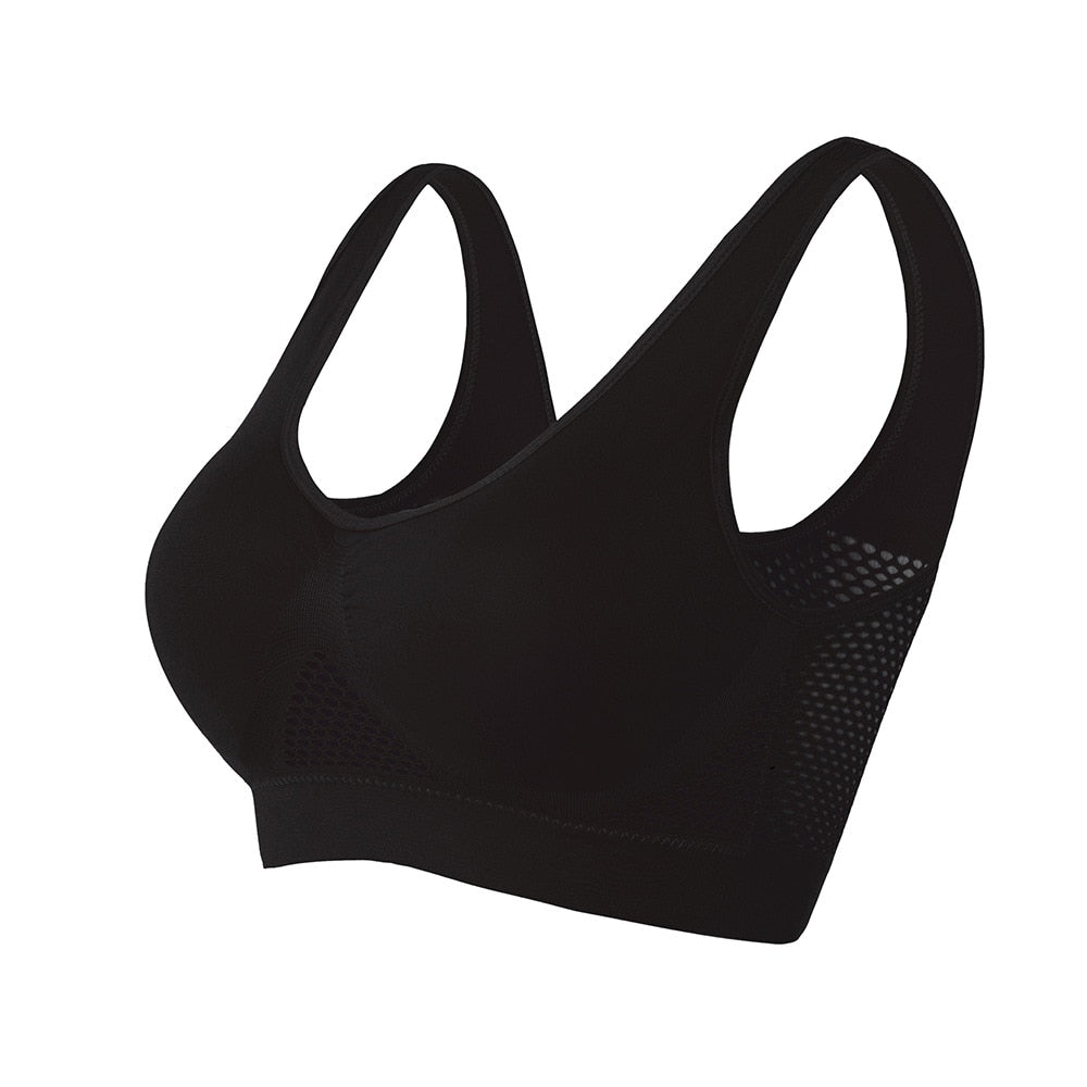 Breathable Mesh Sports Bra – Sofia