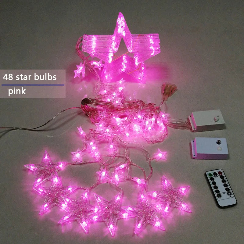 LED Star Garland - StarryGlow