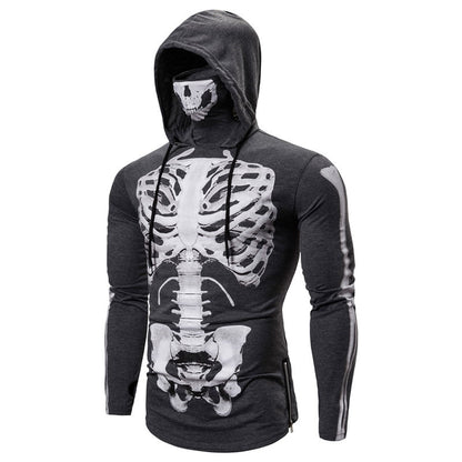 Men's hoodie with integrated skull mask – Autumn Edition ShadowX
