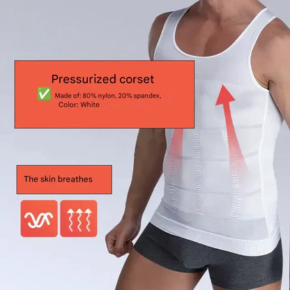 Corrective Shirt with Shaping Effect – Noah
