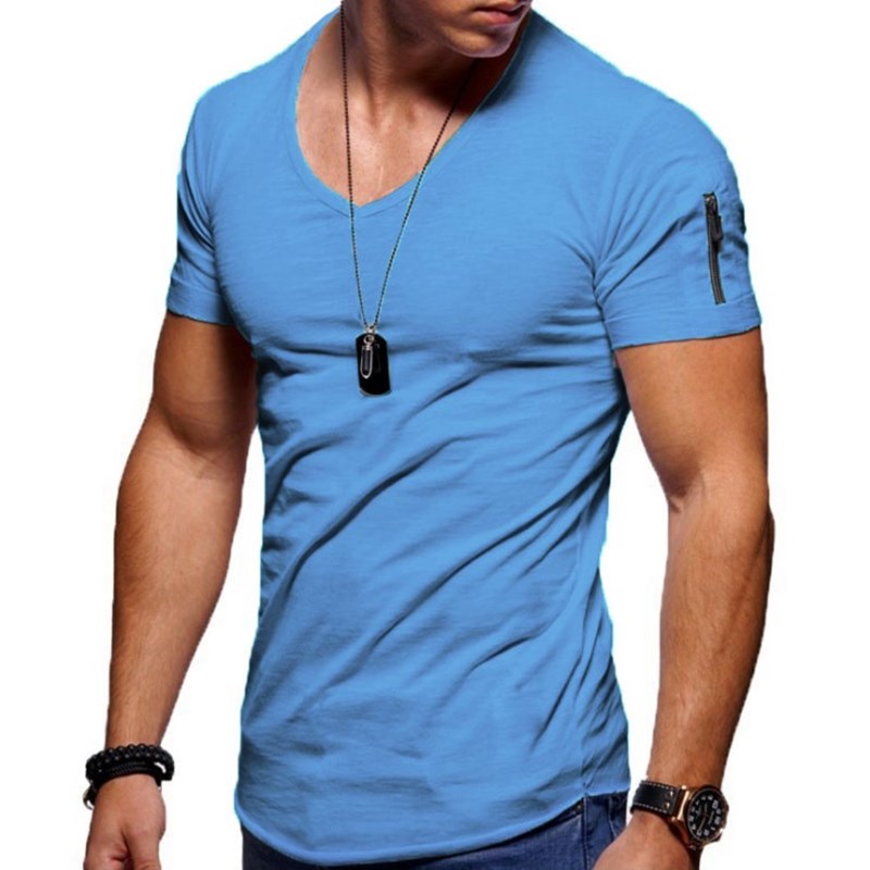 Men's V-neck Sports Shirt – Milan