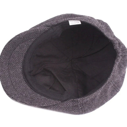 Classic flat cap in vintage style – Arthur