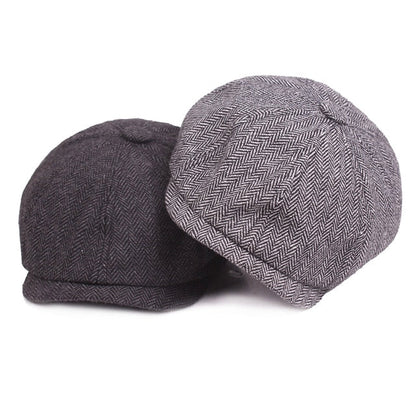 Classic flat cap in vintage style – Arthur