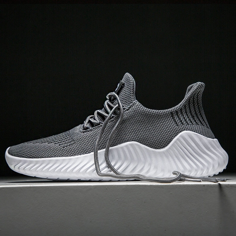 Breathable men's running sneakers with mesh upper – Niko