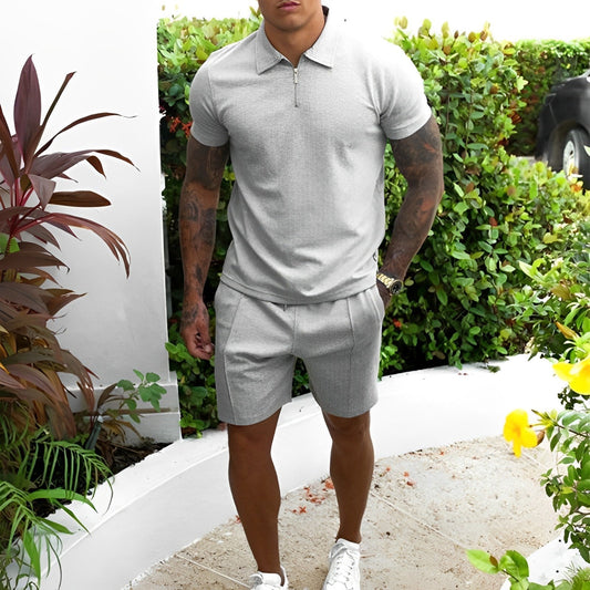 Trendy Two-Piece Men's Summer Suit – Lucian