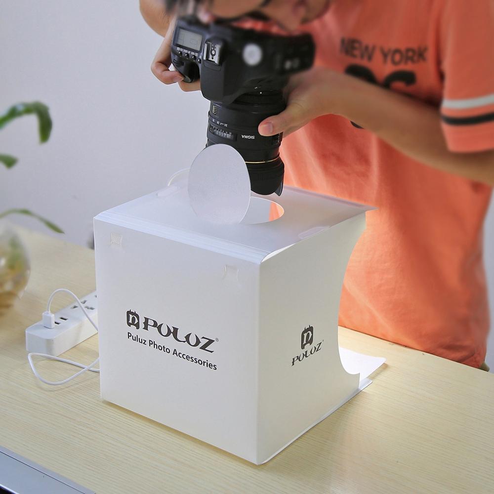 Portable Photo Studio with LED Lighting – LumiCube