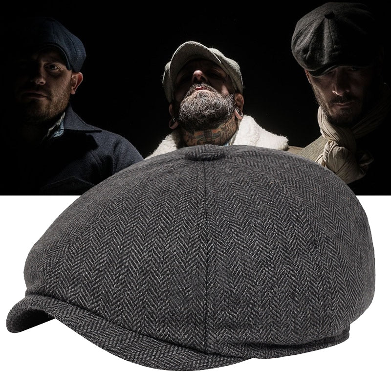 Classic flat cap in vintage style – Arthur