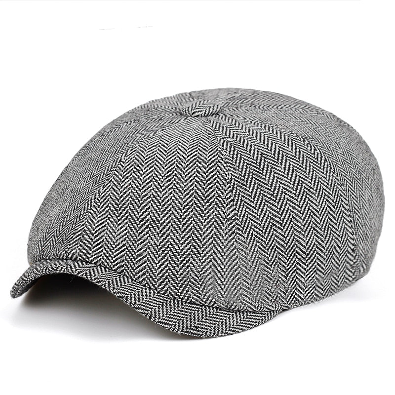 Classic flat cap in vintage style – Arthur