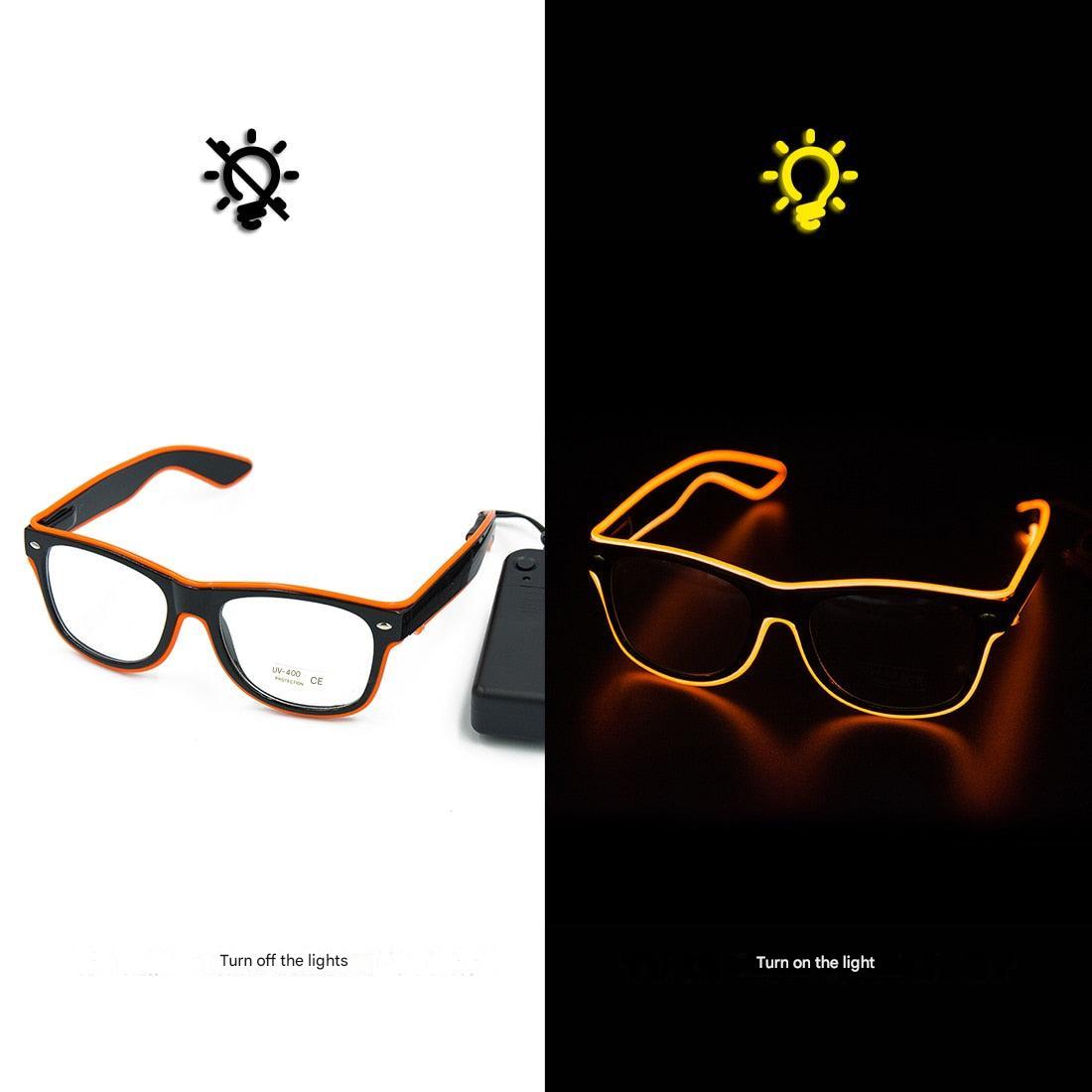 Glowing Neon Glasses - LumaGlow