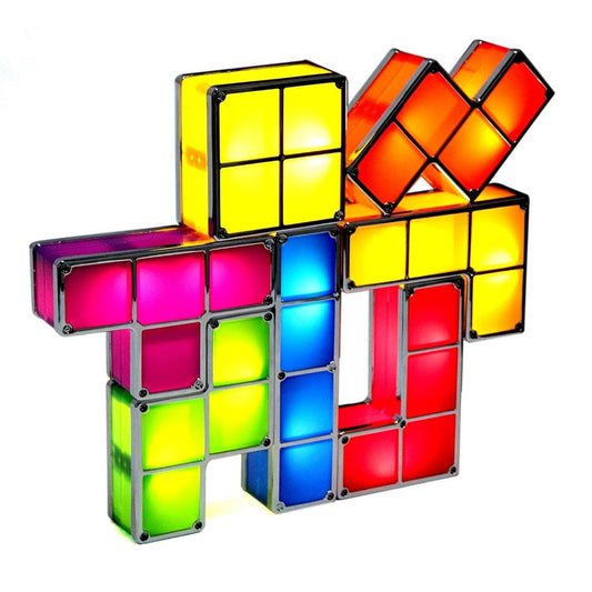 Modular Tetris Lamp - LumiBlocks