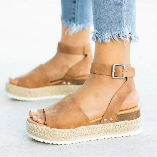 Trendy women's high heel sandals with zipper – Leona