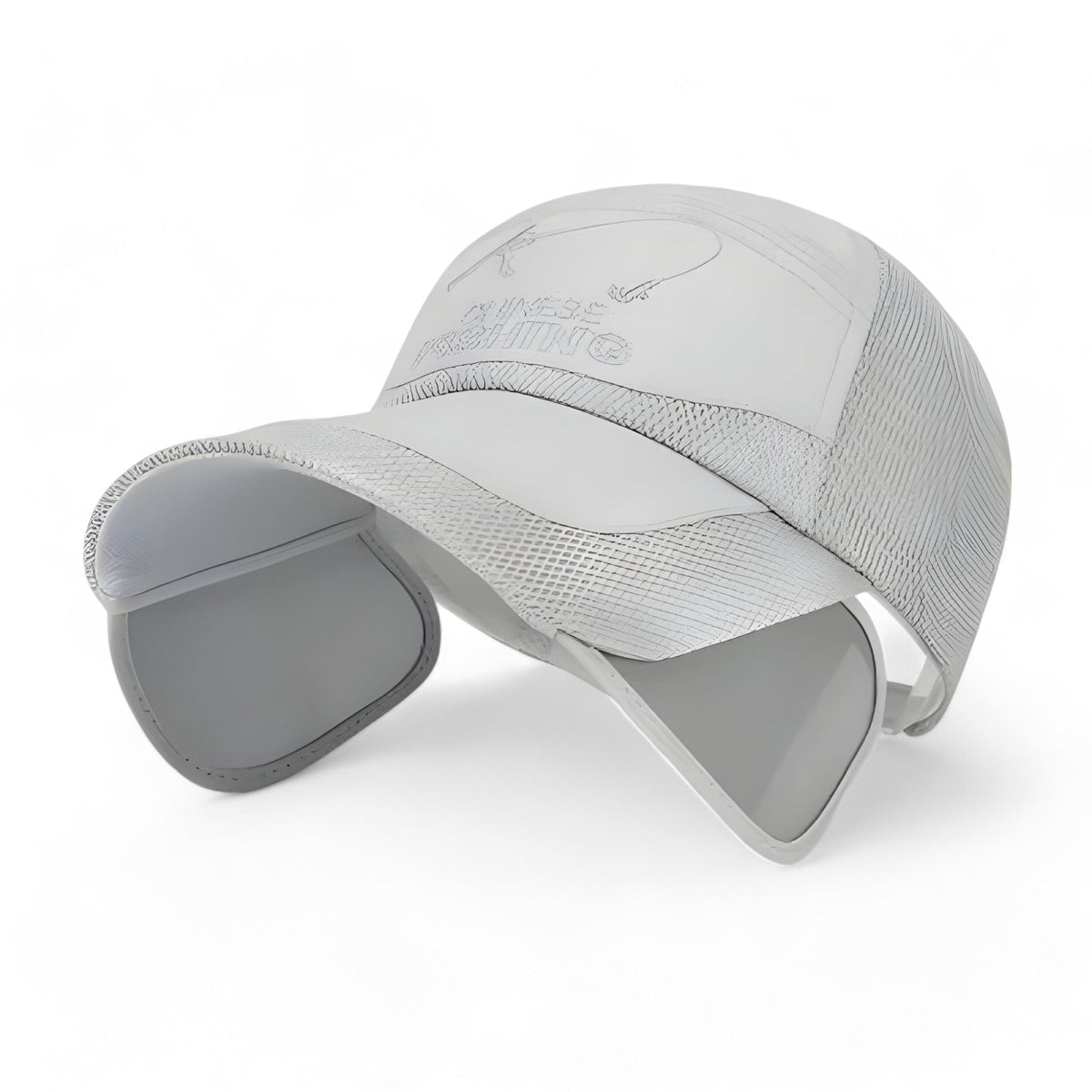 Trendy visor cap with UV protection for active days – SunSport Kim