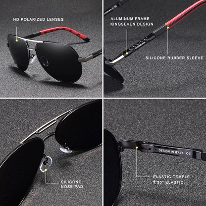 Vintage men's sunglasses – Luca
