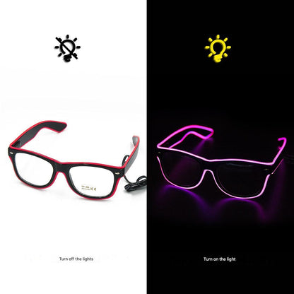 Glowing Neon Glasses - LumaGlow