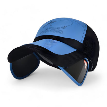 Trendy visor cap with UV protection for active days – SunSport Kim