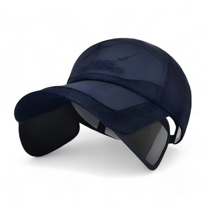 Trendy visor cap with UV protection for active days – SunSport Kim