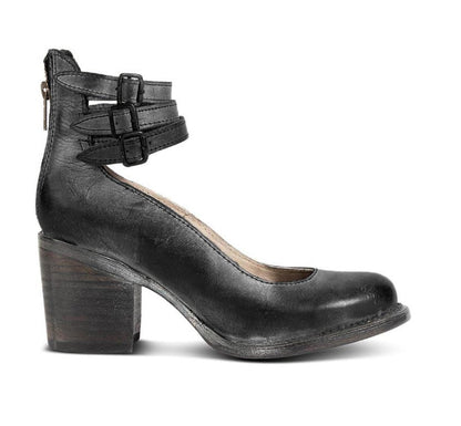 Autumnal & stylish women's leather shoes with slip-resistant sole – Amalia